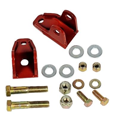 1982-2002 Camaro and Firebird Lower Rear Coil-Over Shock Bracket Kit Red J&M Products