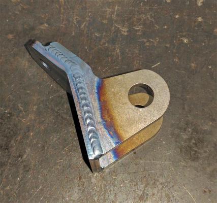 1982-2002 Camaro and Firebird Lower Rear Coil-Over Shock Bracket Kit Red J&M Products