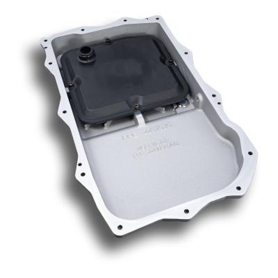 2018-2022 Jeep Wrangler JL/JT w/ 850RE Transmission Heavy-Duty Cast Aluminum Transmission Pan Black