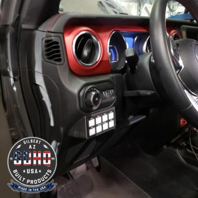 Jeep Switch Pros Keypad Mount For 18-Up Wrangler JL/Gladiator  SDHQ Offroad
