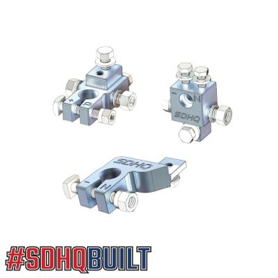 18-23 Jeep JL/JT 3.6L V6 and 2.0L I4 Billet Battery Terminal Kit SDHQ Offroad