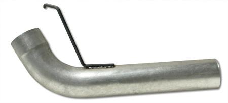 Exhaust Pipe 5 Inch 07.5-10 Silverado/Sierra 2500/3500 Diesel Second Section Pass Stainless Exhaust Tail Pipe Diamond Eye