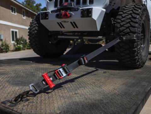 2 Inch Heavy Duty Through the Wheel Lasso Tie Down SpeedStrap