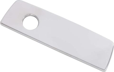 Jeep JK Glove Box Door Handle Cover 07-18 Wrangler JK Polished Silver Kentrol