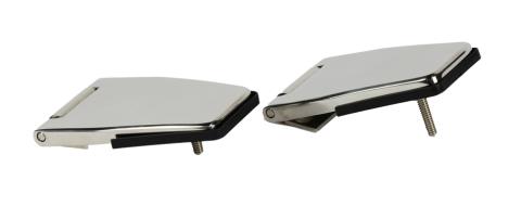 Jeep YJ/TJ Hardtop Liftgate Hinge Pair 87-06 Wrangler TJ/YJ Polished Silver Kentrol