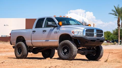 03-09 Ram 2500/3500 A Pillar Mounts SDHQ Offroad