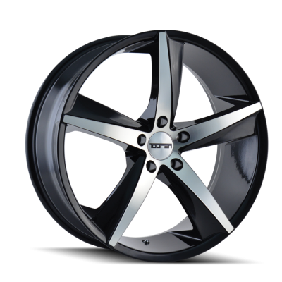 Touren Wheels TR72 3272 Gloss Black Machined 20X8.5 5-112 30MM 66.56MM