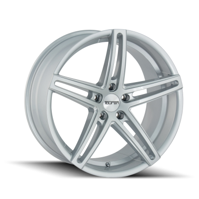Touren Wheels TR73 3273 Gloss Silver Milled 20X8.5 5-120 20MM 74.10MM