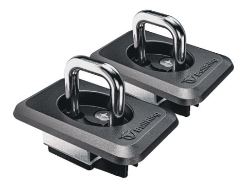 Raised Fit Retractable Tie-Down Anchors '98-14 Ford F150 and '98-16 Ford F-250/F-350 Super Duty '99-13 Silverado/Sierra 1500/2500/3500 95+ Dodge RAM 1500/2500/3500 Dually Bullring