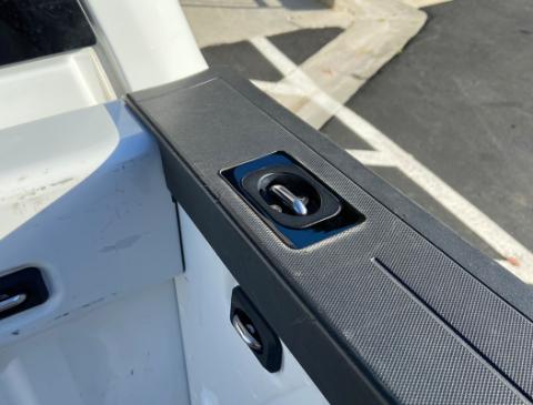 Gunmetal Flush Fit Retractable Tie-Down Anchors 2014 + Silverado/Sierra 1500/2500/3500 Bullring