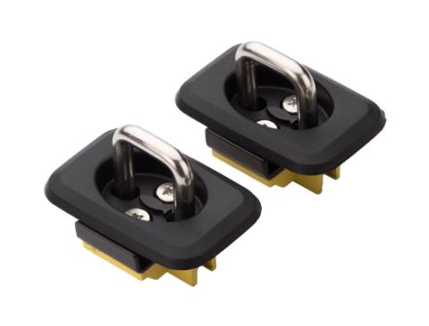 Stainless Steel Flush Fit Retractable Tie-Down Anchors 1995+ Dodge RAM 1500/2500/3500 with Dually Bed Bullring