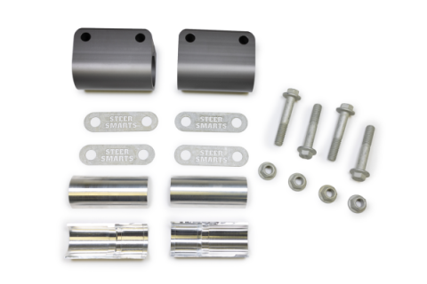 07-24 Jeep Wrangler/Gladiator JK/JL/JT Yeti XD Tie Rod Upgrade Bridge Clamps Steer Smarts