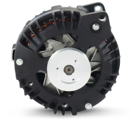 Alternator 110 AMP Chrysler/Mopar 1-Wire Style V-Belt Pulley Black Crinkle Proform