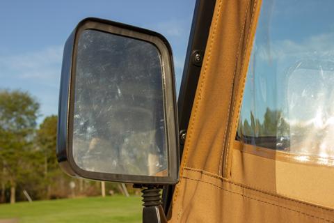 Jeep YJ/TJ Mirror Kit Pair 88-06 Wrangler YJ/TJ Powdercoat Black Kentrol