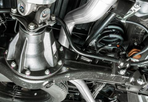 24-Present Toyota Tacoma Rear Exit Cat Back Exhaust with Black Tip Stillen