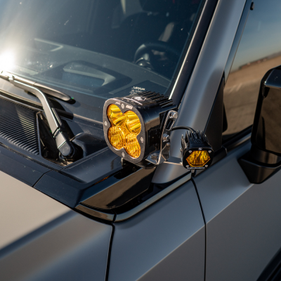 24-Present Lexus GX550 Laser Cut A-Pillar Crowl Panels Gloss Black SDHQ Offroad