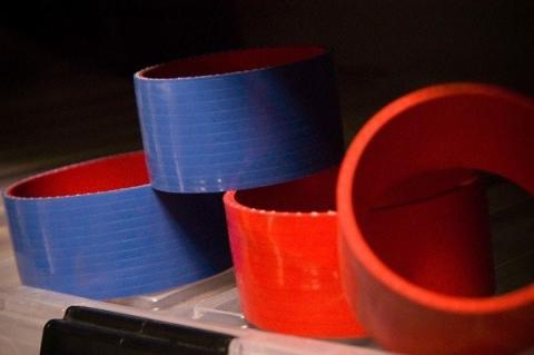 Intercooler Silicone Boot Set Blue for Gen 1 MINI Cooper M7 Speed