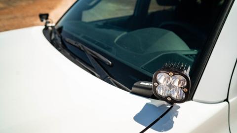 16-23 Tacoma A Pillar Mounts SDHQ Offroad