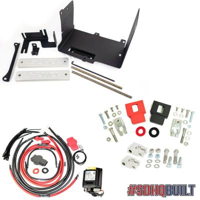 16-23 Toyota Tacoma SDHQ Built Complete Dual Battery Kit SDHQ Offroad