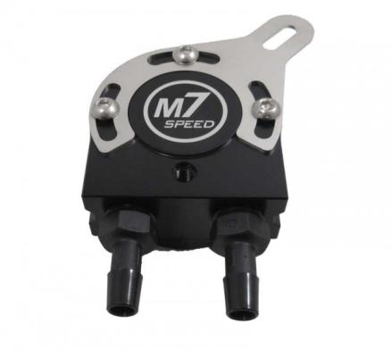 Billet Black Aluminum Oil Catch Can Tank Kit with Pre Made Hose Assemblies 07-12 Hatchback 08-11 Clubman 09-12 Convertible M7 Speed