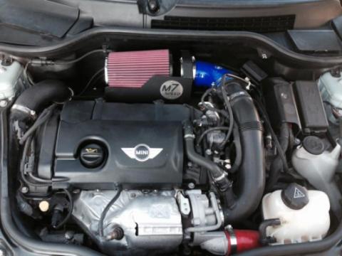 MAXX-FLO Air Intake System with 8 Ply Cotton Rred Oiled Air Filter Element 07-14 Hatchback 08-14 Clubman 09-15 Convertible 11-16 Countryman 12-15 Roadster 13-16 Paceman 12-15 Coupe M7 Speed