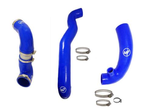 High Flow Intake & Intercooler Hose Kit Fits all R55 - R59 S Turbo Cars N14 Only Blue M7 Speed