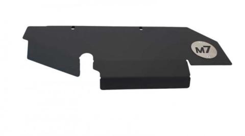 Turbo Heatshield Matte Black Powder Coat  M7 Speed