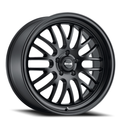 Ridler Wheels Aluminum Wheels 607 MB 18x8 Matte Black 5 On 114.3 Bolt Pattern 0 Offset