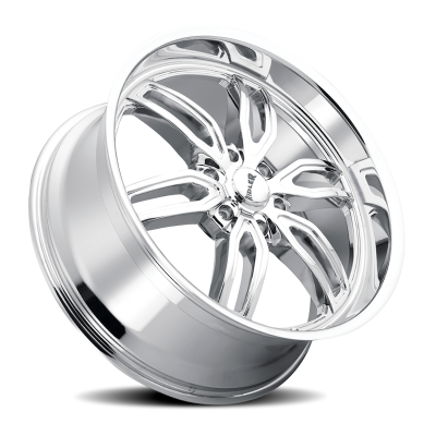 Ridler Wheels Aluminum Wheels 609 CH 22x9.5 Chrome 6 On 135 Bolt Pattern 30 Offset
