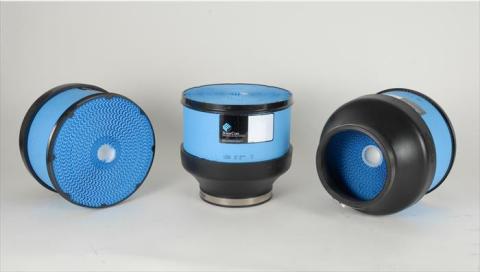 PowerCore Air Filter 5.0 Inch x 8.0 Inch x 8.0 Inch Diameter Straight Round Volant