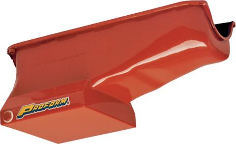 Engine Oil Pan Low Profile Design Hi-Capacity 7 Quart Chrome SB Chevy Proform