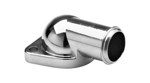 Water Neck Chrome O-Ring Style For Pontiac V8 Engines 64-81 90 Degree Proform