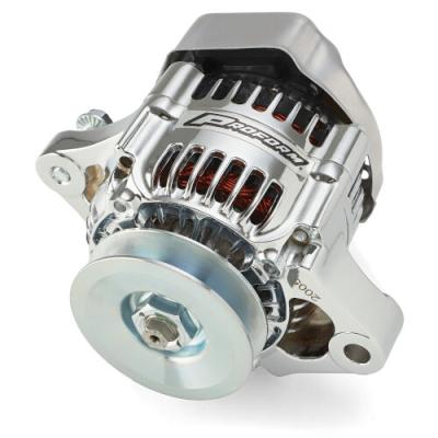 50-Amp Mini Alternator Chrome Finish 1 Wire