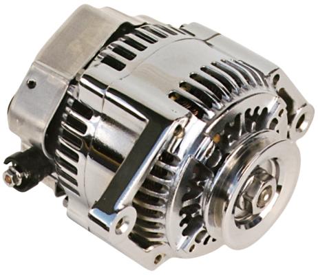 Alternator-100 AMP GM Style with Internal Regulator Chrome Finish Proform