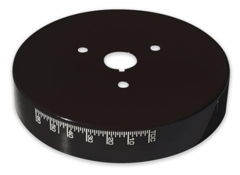 Engine Harmonic Balancer Cover Fits SB Chevy using 6-3/4 Inch Damper Black Proform