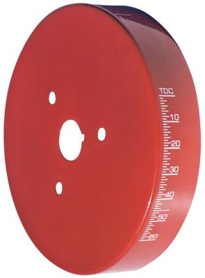 Engine Harmonic Balancer Cover For SB Chevy using 8 Inch Damper Red Proform