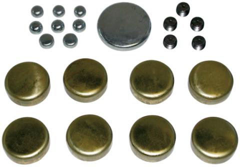 Brass Freeze Plug Kit For Chrysler 383-440 Engines All Sizes Needed Included Proform