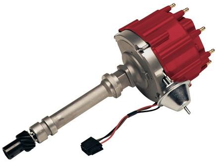 HEI Distributor Hi-Performance Built-In Coil Red Cap Chevy V8 Engines 55-82 Proform