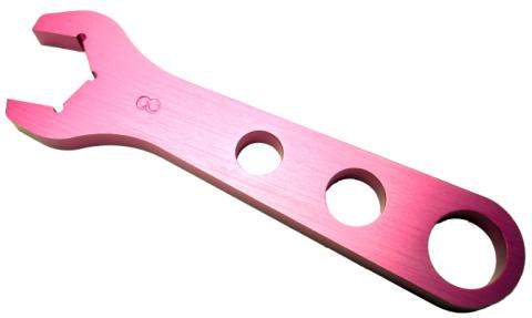 Aluminum AN Hex Wrench 8AN 13/16 Inch Fittings Pink Anodized Aluminum Proform