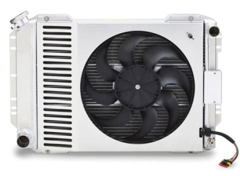 Slim-Fit Radiator System Mopar 1970-74 E-Body, 60-88 A/B-Body Manual Transmission Proform