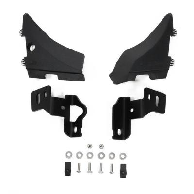 15-19 Silverado 2500Hd/3500 A Pillar Light Mount Kit With End Caps SDHQ Offroad