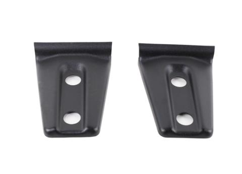 Jeep JK Hood Hinge Overlays Pair 07-18 Wrangler JK Textured Black Kentrol