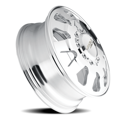 Mayhem Dually Wheels Challenger 8181 PO 22x8.25 Front Dually Polished 169 Off Set 10 Lug 11.28 BSM 170.1 Bore Cast Aluminum