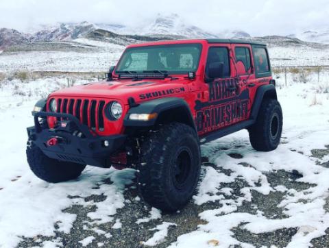 JL Rear 1350 Solid CV Driveshaft 2 Door (Rubicon - Sport - Sahara) Adams Driveshaft