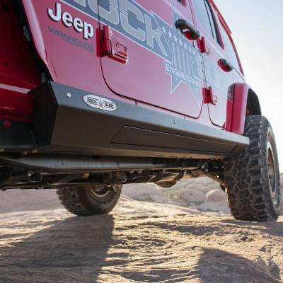 JL 4 Door Step Slider Skid Plate Rock Slide Engineering