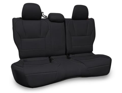 Rear Bench Seat Cover for 2018-2023 Subaru Crosstrek All Black PRP Seats