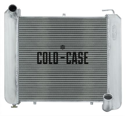 Corvette Radiator For 61-62 Corvette Polished Aluminum Cold Case Radiator
