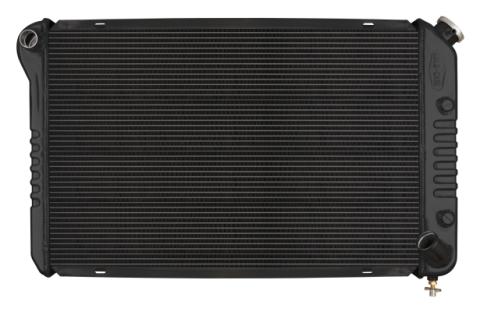 77-82 Corvette Aluminum Radiator Black Night Rider Series Cold Case Radiators