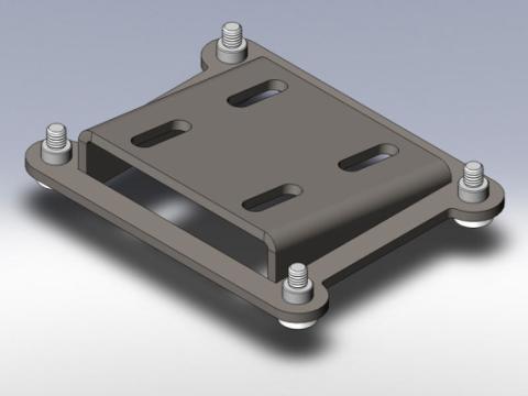 Jeep Wrangler Transfer Case Skid Plate 1997-2006 TJ/LJ Clayton Off Road