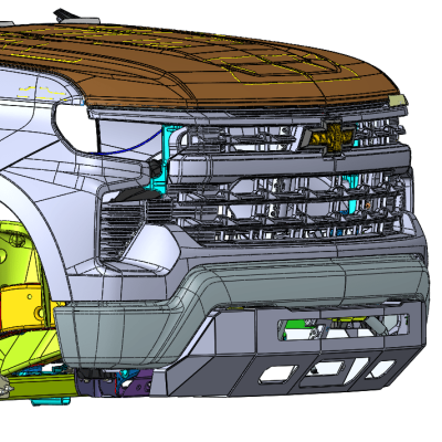 22-24 Chevrolet Silverado 1500 Prolite Front Bumper Chassis Unlimited
